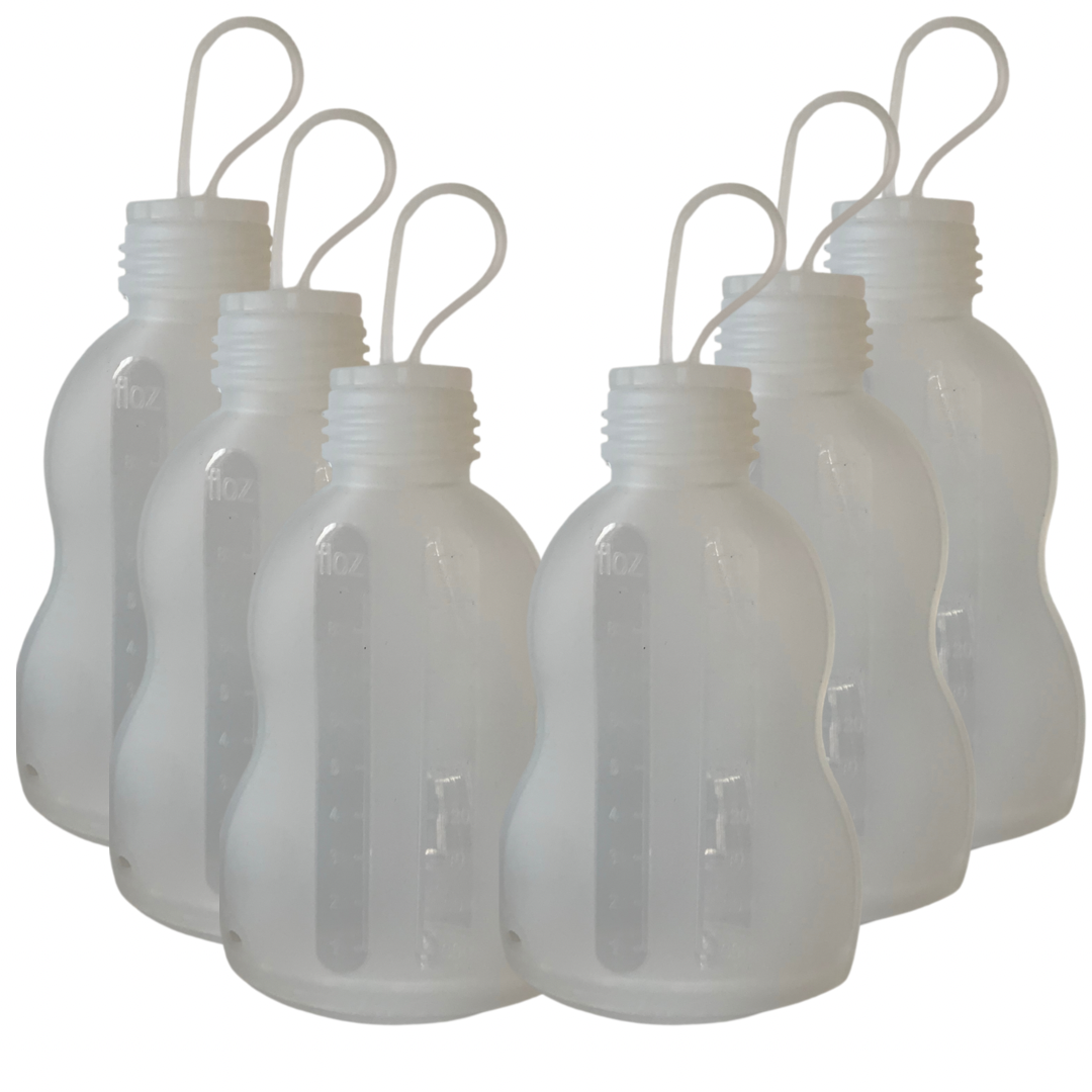 Reusable breast sale milk storage bottles